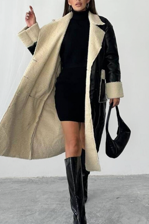 Палто RALMONDA, Цвят: черен, IVET.BG - Твоят онлайн бутик.