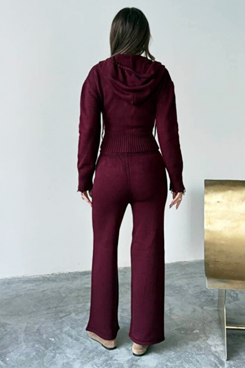 Комплект MINOLZA BORDO, Цвят: бордо, IVET.BG - Твоят онлайн бутик.