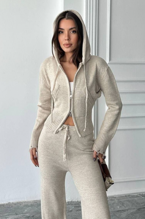 Комплект MINOLZA BEIGE, Цвят: беж, IVET.BG - Твоят онлайн бутик.