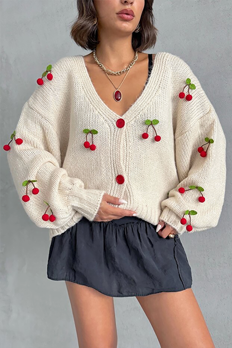 Жилетка CHERINZA, Цвят: бял, IVET.BG - Твоят онлайн бутик.