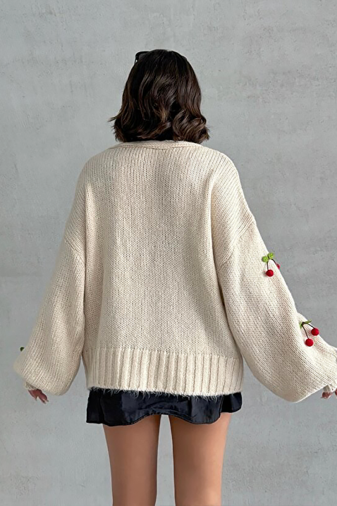 Жилетка CHERINZA, Цвят: бял, IVET.BG - Твоят онлайн бутик.