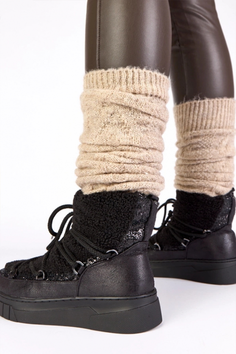 Апрески CELVERDA BLACK, Цвят: черен, IVET.BG - Твоят онлайн бутик.