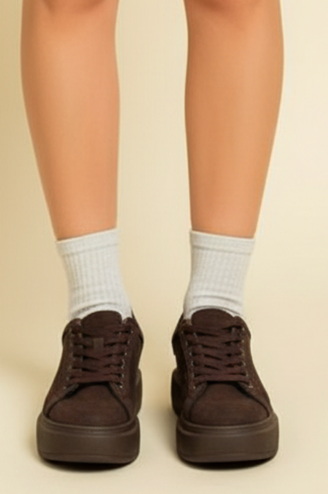 Дамски кецове DALVENDRA, Цвят: кафяв, IVET.BG - Твоят онлайн бутик.