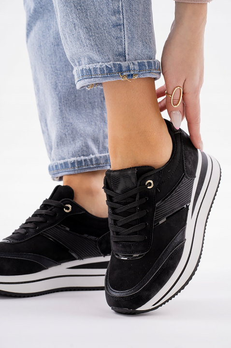 Дамски маратонки RALFIZA, Цвят: черен, IVET.BG - Твоят онлайн бутик.