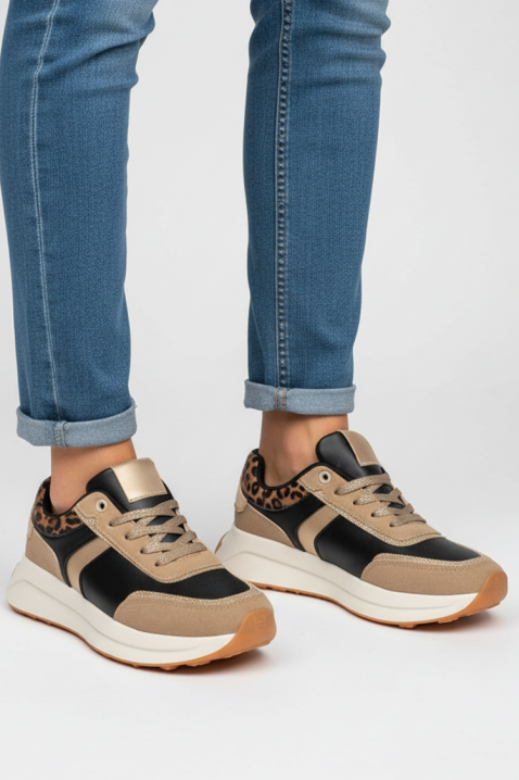 Дамски маратонки MOROZA, Цвят: беж, IVET.BG - Твоят онлайн бутик.