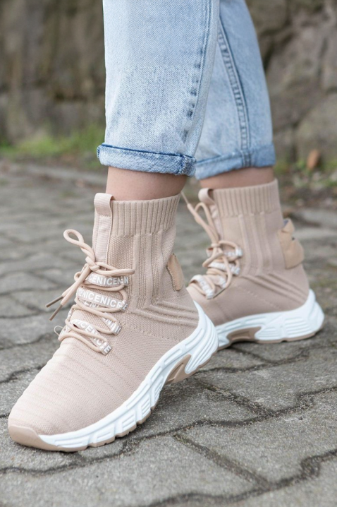 Дамски маратонки ZIBRANDA BEIGE, Цвят: беж, IVET.BG - Твоят онлайн бутик.