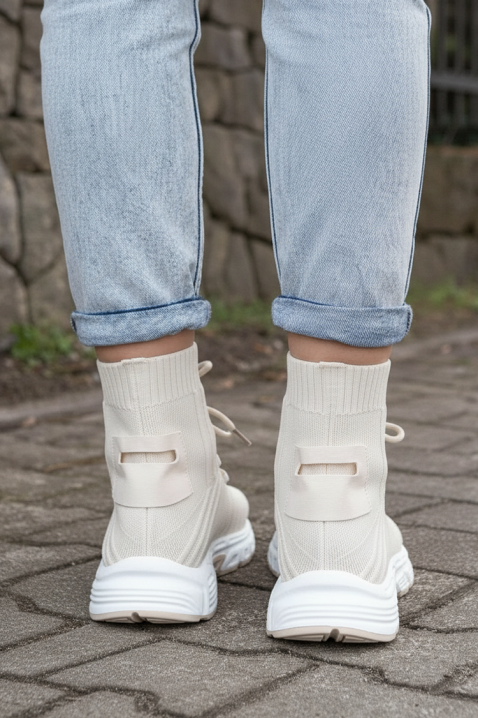 Дамски маратонки ZIBRANDA BEIGE, Цвят: беж, IVET.BG - Твоят онлайн бутик.