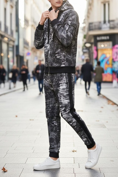 Мъжки комплект MORODO BLACK, Цвят: черен, IVET.BG - Твоят онлайн бутик.