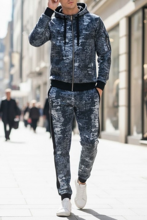 Мъжки комплект MORODO NAVY, Цвят: тъмносин, IVET.BG - Твоят онлайн бутик.