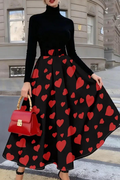 Пола HERTILZA, Цвят: черен, IVET.BG - Твоят онлайн бутик.