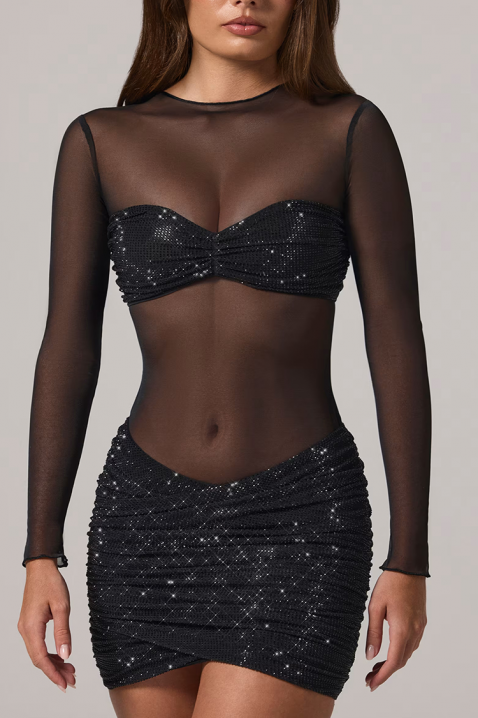 Рокля GLARZOLA, Цвят: черен, IVET.BG - Твоят онлайн бутик.