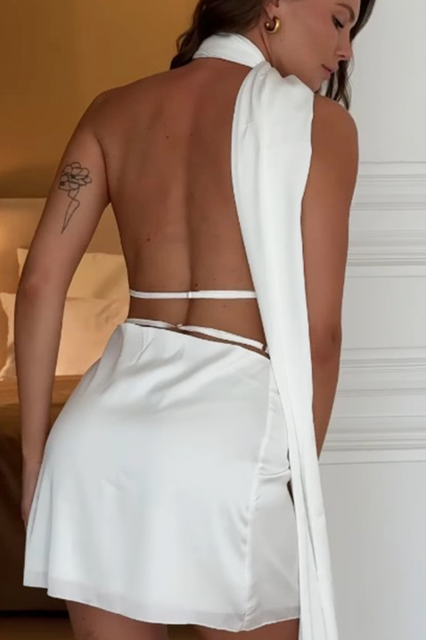 Рокля TEROLGA WHITE, Цвят: бял, IVET.BG - Твоят онлайн бутик.