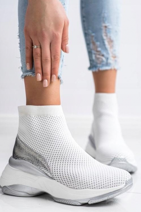 Дамски боти BROFELMA, Цвят: бял, IVET.BG - Твоят онлайн бутик.