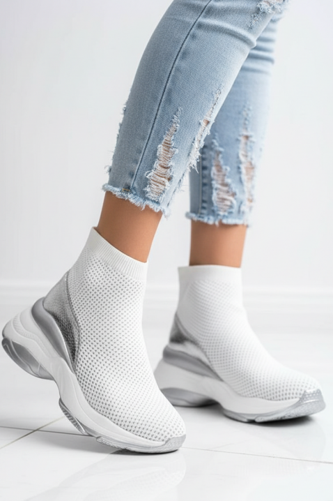 Дамски боти BROFELMA, Цвят: бял, IVET.BG - Твоят онлайн бутик.