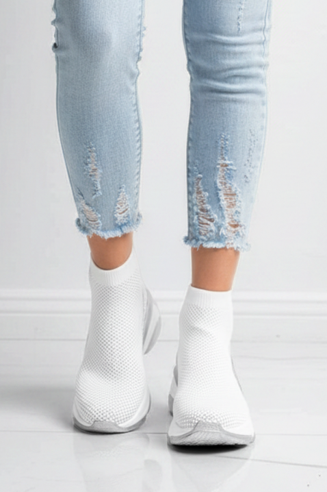 Дамски боти BROFELMA, Цвят: бял, IVET.BG - Твоят онлайн бутик.