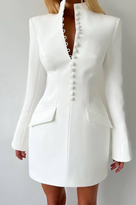 Рокля BLIVOLDA, Цвят: бял, IVET.BG - Твоят онлайн бутик.