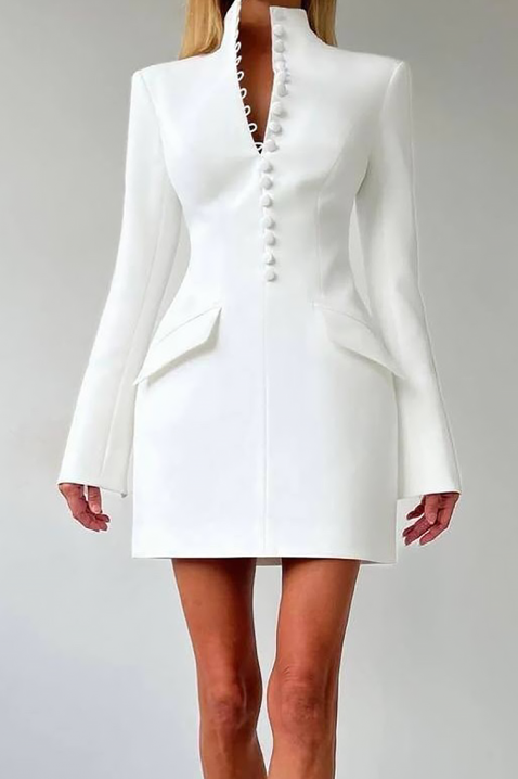 Рокля BLIVOLDA, Цвят: бял, IVET.BG - Твоят онлайн бутик.