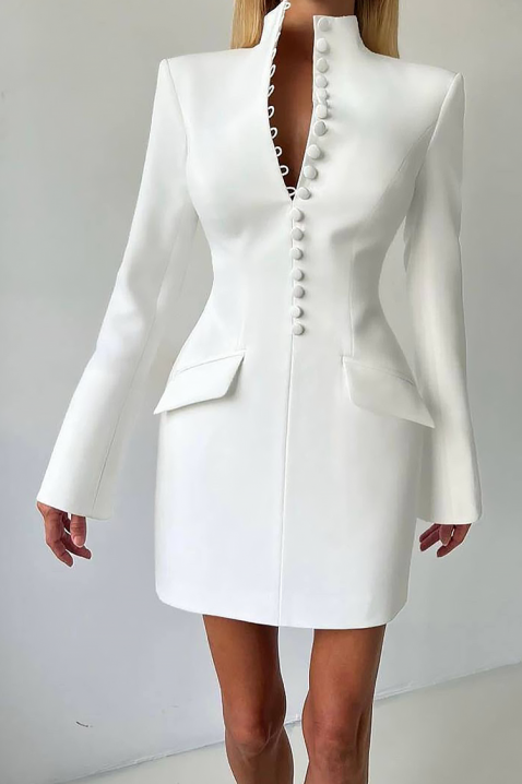 Рокля BLIVOLDA, Цвят: бял, IVET.BG - Твоят онлайн бутик.