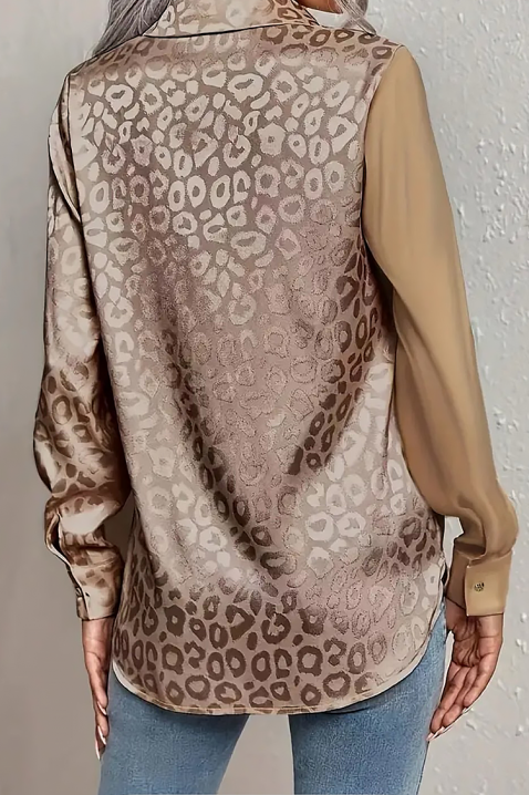 Дамска риза VEYANZA BEIGE, Цвят: беж, IVET.BG - Твоят онлайн бутик.