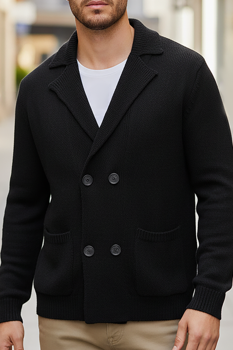 Мъжка жилетка ZOMERO BLACK, Цвят: черен, IVET.BG - Твоят онлайн бутик.