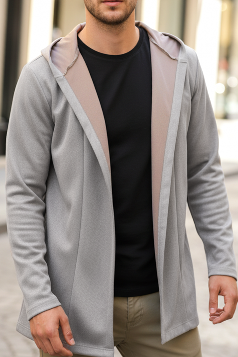 Мъжка жилетка MEZIFO GREY, Цвят: сив, IVET.BG - Твоят онлайн бутик.