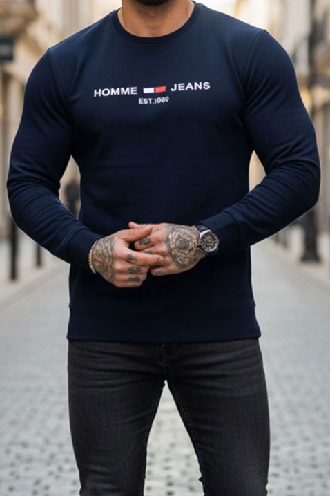 Мъжка блуза KELBO NAVY, Цвят: тъмносин, IVET.BG - Твоят онлайн бутик.