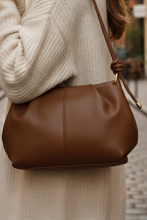 Дамска чанта ELPONDA CAMEL, Цвят: светлокафяв, IVET.BG - Твоят онлайн бутик.