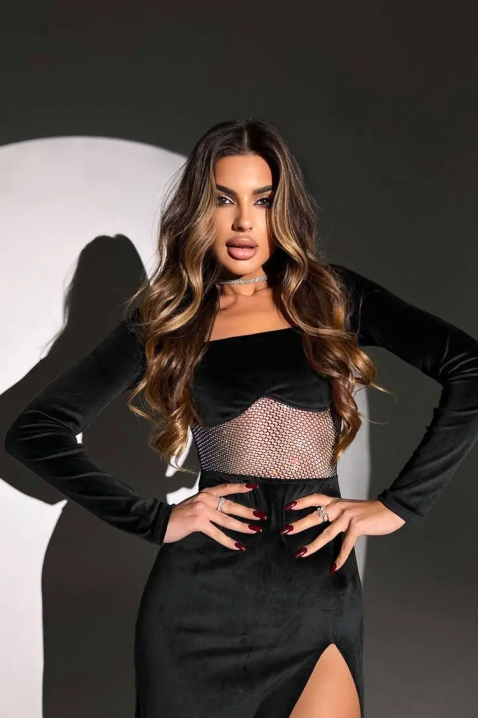 Рокля PREVILDA, Цвят: черен, IVET.BG - Твоят онлайн бутик.