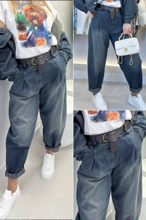 Дънки GALIESTA, Цвят: син, IVET.BG - Твоят онлайн бутик.