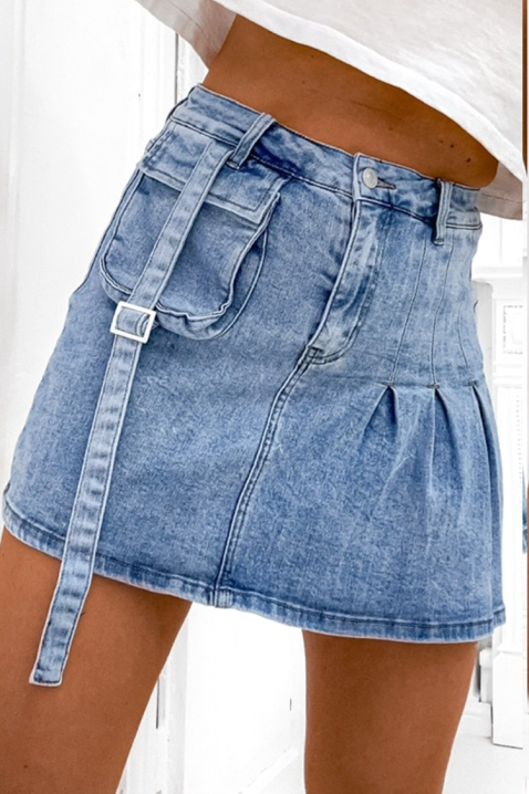 Пола-панталон MINIVONZA, Цвят: светлосин, IVET.BG - Твоят онлайн бутик.