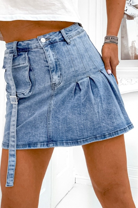 Пола-панталон MINIVONZA, Цвят: светлосин, IVET.BG - Твоят онлайн бутик.