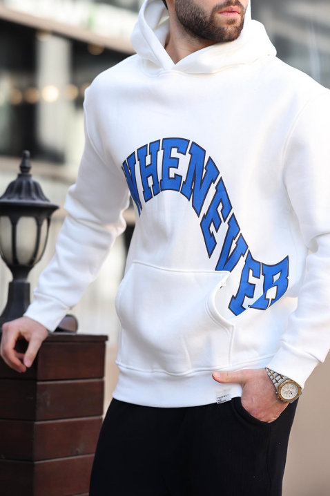 Мъжки сучиър KRILZO WHITE, Цвят: бял, IVET.BG - Твоят онлайн бутик.