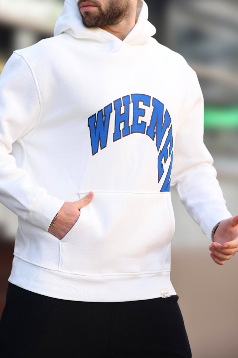 Мъжки сучиър KRILZO WHITE, Цвят: бял, IVET.BG - Твоят онлайн бутик.