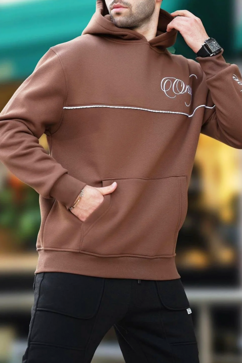 Мъжки сучиър BROGOTO BROWN, Цвят: кафяв, IVET.BG - Твоят онлайн бутик.