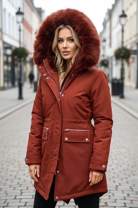 Яке BRICKELDA BRICK RED, Цвят: керемида, IVET.BG - Твоят онлайн бутик.