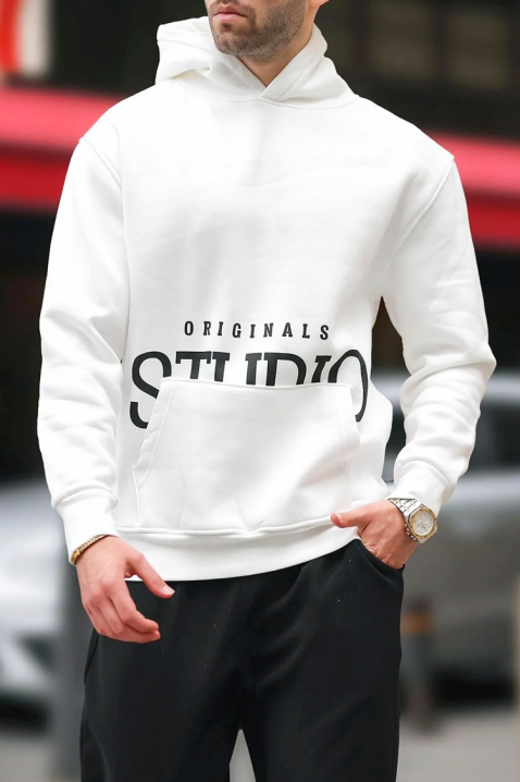 Мъжки сучиър MAREFO WHITE, Цвят: бял, IVET.BG - Твоят онлайн бутик.