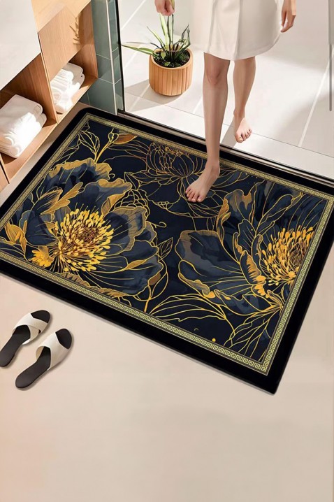 Постелка за баня BIORENA, Цвят: черен, IVET.BG - Твоят онлайн бутик.