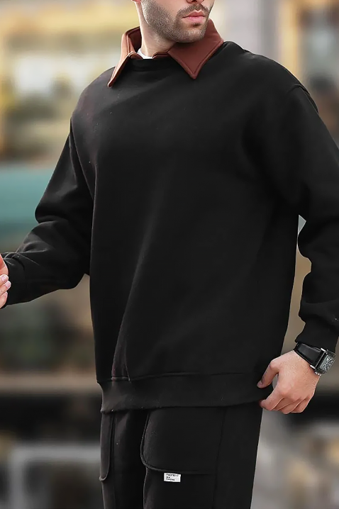 Мъжки сучиър KERJEN BLACK, Цвят: черен, IVET.BG - Твоят онлайн бутик.