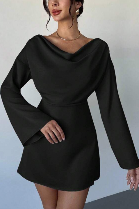 Рокля MOGLERA, Цвят: черен, IVET.BG - Твоят онлайн бутик.