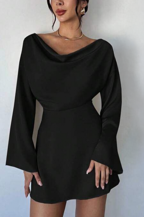 Рокля MOGLERA, Цвят: черен, IVET.BG - Твоят онлайн бутик.