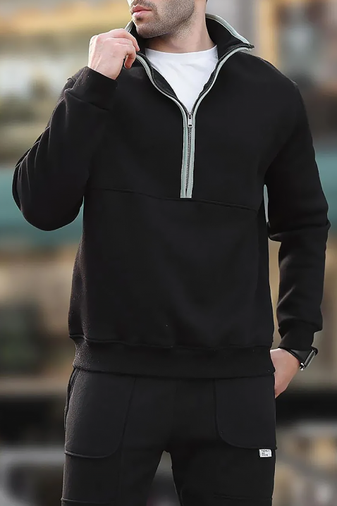 Мъжки сучиър LAREFO BLACK, Цвят: черен, IVET.BG - Твоят онлайн бутик.