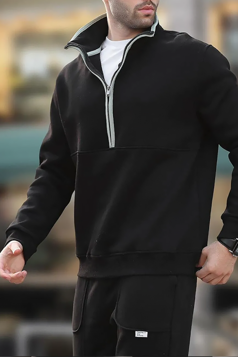 Мъжки сучиър LAREFO BLACK, Цвят: черен, IVET.BG - Твоят онлайн бутик.