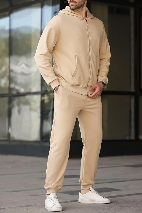 Мъжки комплект JEREZO BEIGE, Цвят: беж, IVET.BG - Твоят онлайн бутик.