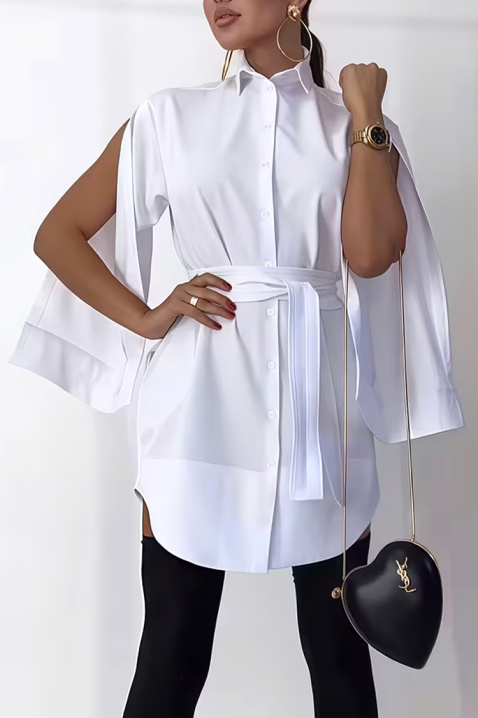 Туника FORGATTA, Цвят: бял, IVET.BG - Твоят онлайн бутик.