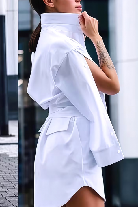 Туника FORGATTA, Цвят: бял, IVET.BG - Твоят онлайн бутик.