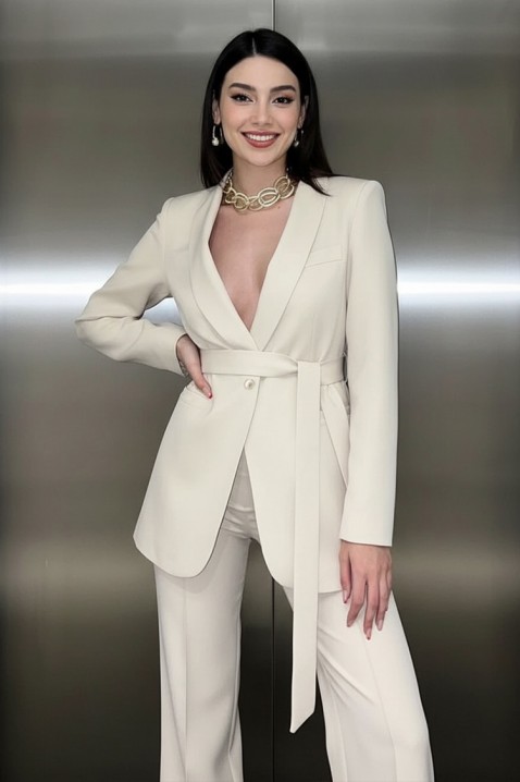 Комплект TENVARA ECRU, Цвят: екрю, IVET.BG - Твоят онлайн бутик.