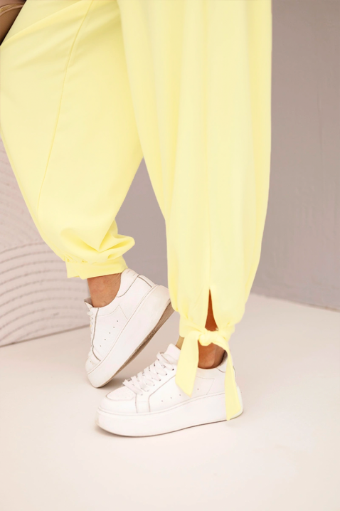 Панталон AZLANTA YELLOW, Цвят: жълт, IVET.BG - Твоят онлайн бутик.