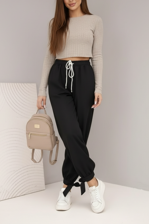 Панталон AZLANTA BLACK, Цвят: черен, IVET.BG - Твоят онлайн бутик.