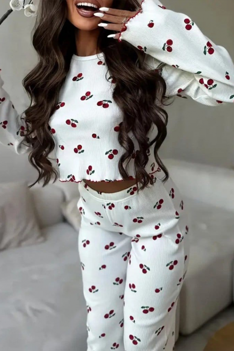 Пижама CHERZILDA, Цвят: бял, IVET.BG - Твоят онлайн бутик.