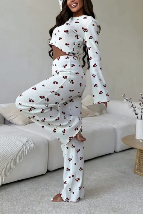 Пижама CHERZILDA, Цвят: бял, IVET.BG - Твоят онлайн бутик.